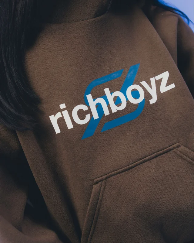 Box Hoodie - Choco Brown