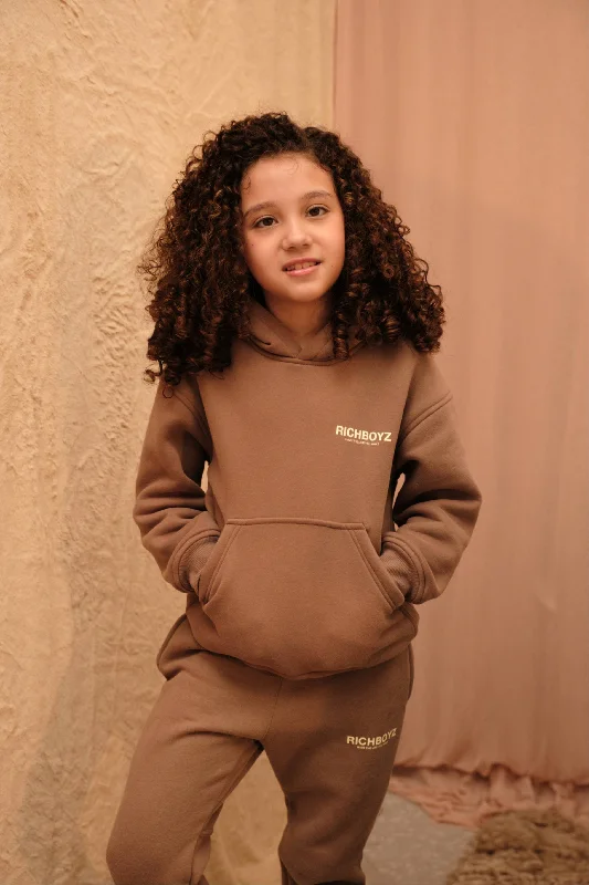 KIDZ HOODIE - KHAKI