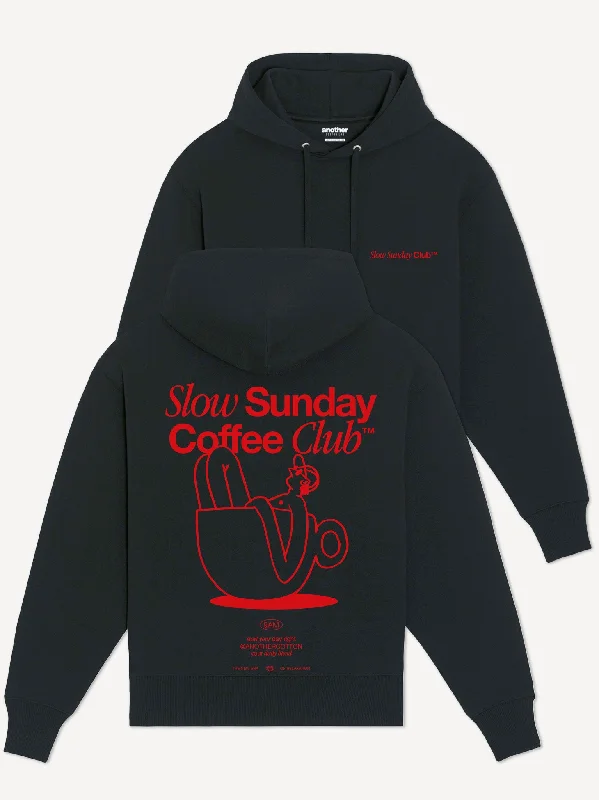 Slow Sunday Coffee Club Organic Hoodie