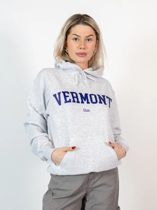 VERMONT STATE HOODIE - GRÅ