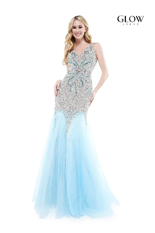 Colors G697 Colors Long Sleeveless Mermaid Prom Gown