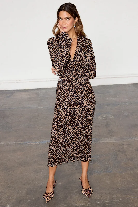 Leopard Celeste Dress