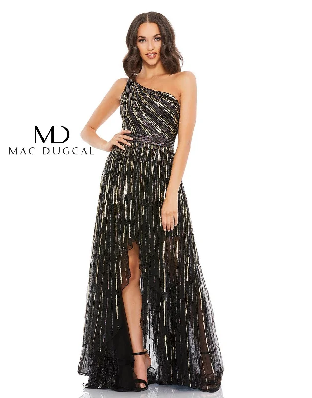 Mac Duggal 5381 High Low Prom Formal Dress