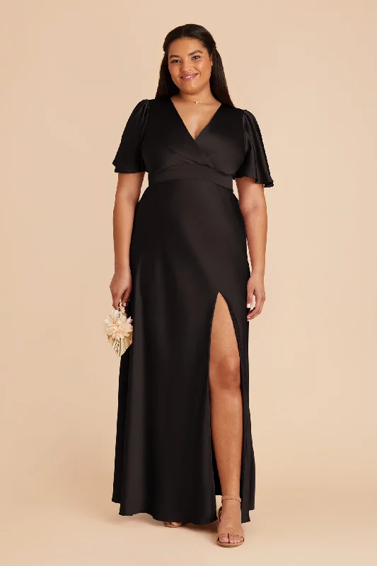 Marni Matte Satin Dress - Black