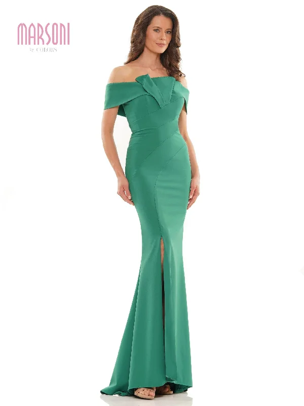 Marsoni Long  Off Shoulder Formal Dress 1165