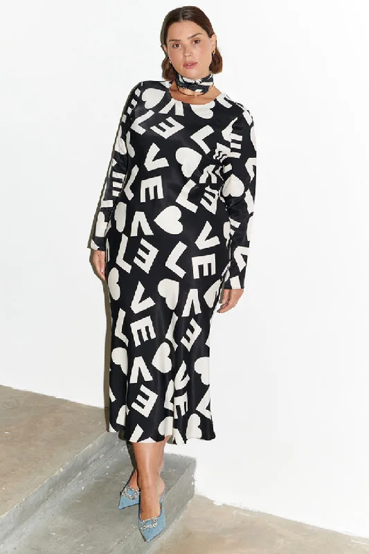 Mono Love Midaxi Dress