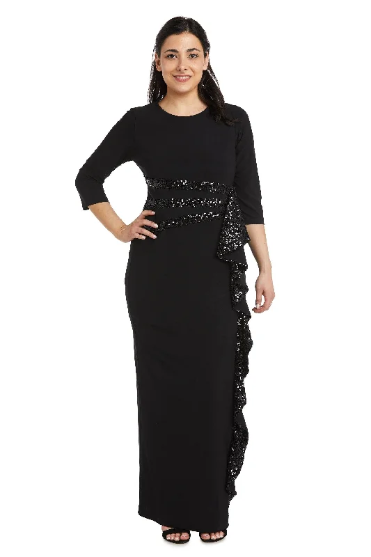 R&M Richards 3780P Long Formal Petite Dress