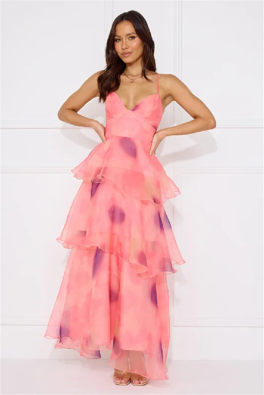 Summer Destination Maxi Dress Pink