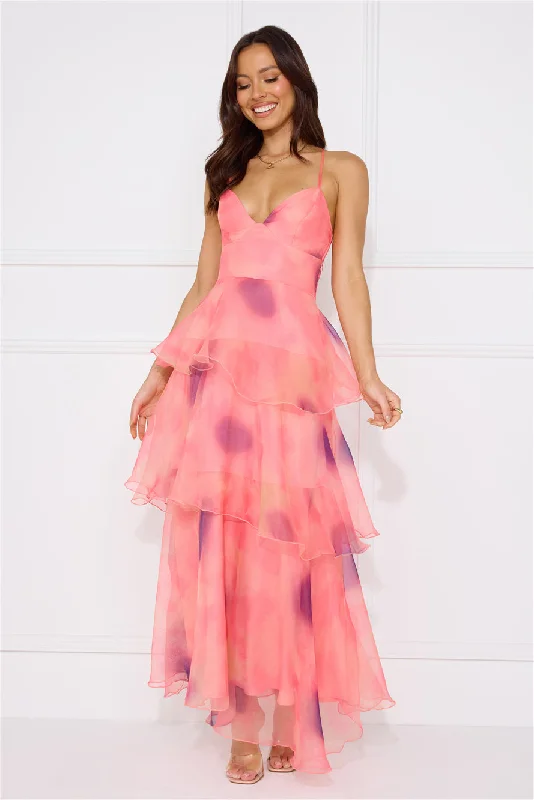 Summer Destination Maxi Dress Pink