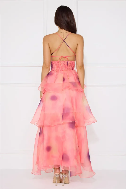 Summer Destination Maxi Dress Pink