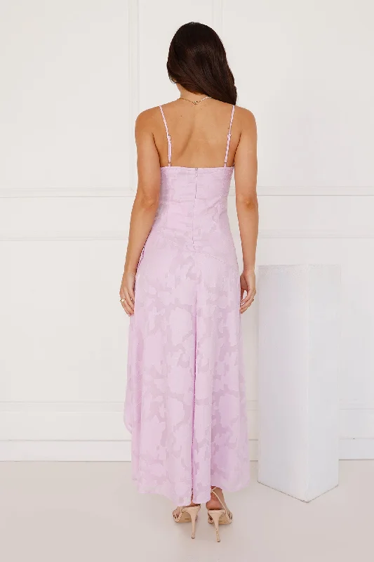 Touch Of Magic Midi Dress Lilac